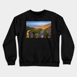 Rhossili Bay, Gower Crewneck Sweatshirt